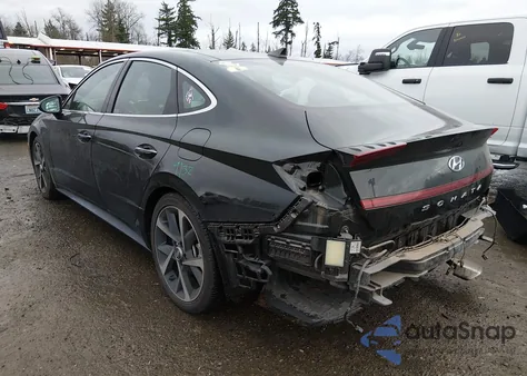 2022 Hyundai Sonata Sel Plus из США, поврежденный, VIN KMHL44J20NA215819